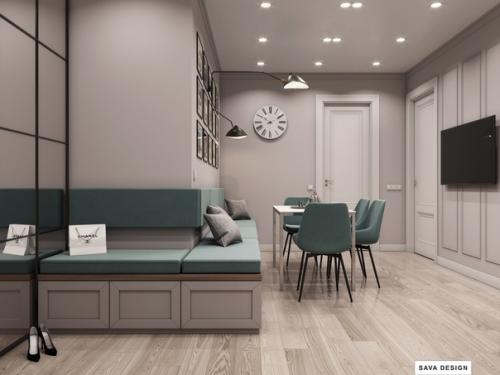 Трехкомнатная квартира из двухкомнатной. 02