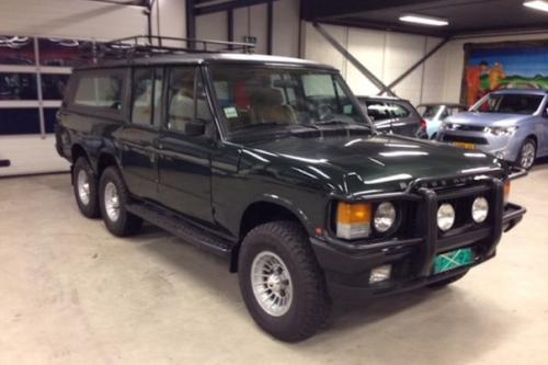 Range Rover 6 х 6 из 80-х - легендарный предшественник современных шестиколесных внедорожников. 01