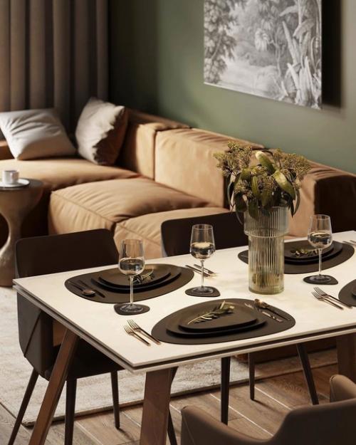 Оцените дизайн проект кухни - гостиной по шкале от 1 до в комментариях. 07