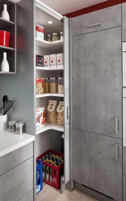 Идеи хранения на кухне. 02