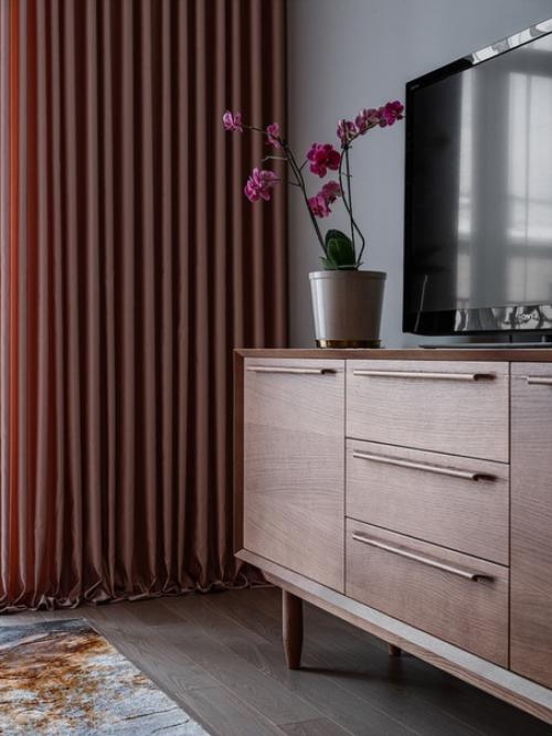 Топ самых популярных российских интерьеров 2019-го от Elle Decoration: романтичная квартира 59 м в сталинском доме. 05