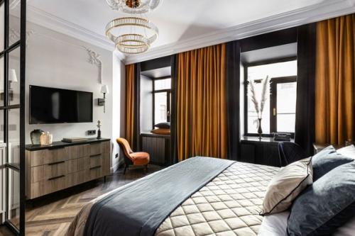 Очень красивая маленькая квартира в старом фонде. 05