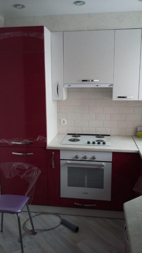 Ну вот еще одна кухня нашего производства будет радовать хозяйку на новый год! 05