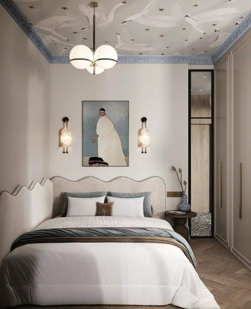 Интерьер с настроением путешествий и азиатского спокойствия. 06