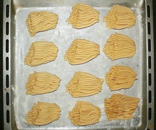 Печенье Хризантемы из детства или печенье Через Мясорубку. 01