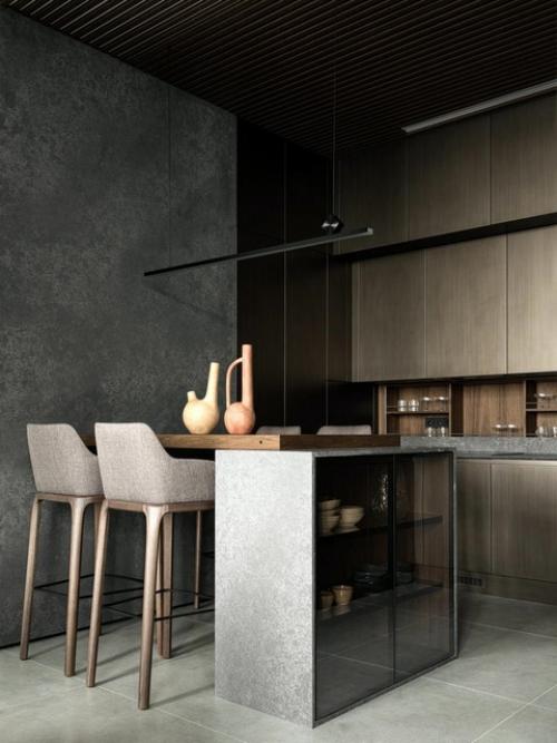 Реализованный интерьер квартиры, площадью 240 кв. 01