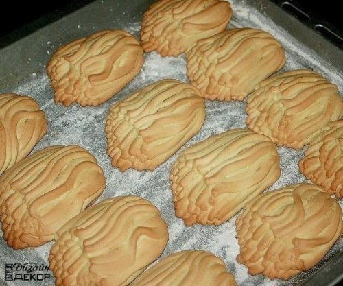 Печенье Хризантемы из детства или печенье Через Мясорубку.