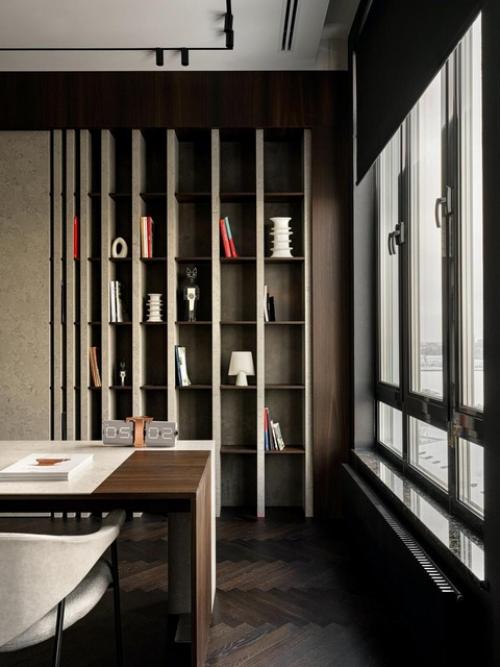 Реализованный интерьер квартиры, площадью 240 кв. 02