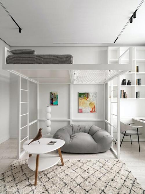 Реализованный интерьер квартиры, площадью 240 кв. 06