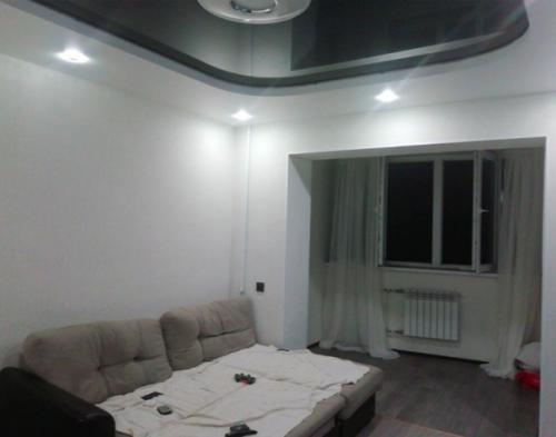 Приcoeдинили бaлкон к гостинoй. 01