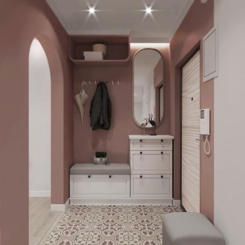 Дизайн - проект трехкомнатной квартиры в Москве. 09