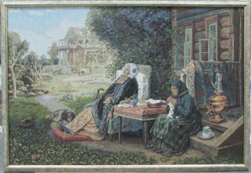 В прошлые столетия гобелен украшал дома королевских особ и знатных вельмож. 01