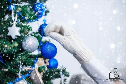 Вот-вот уже скоро наступит новый год, отличный повод устроить себе фотосессию в студии с праздничным, нарядным интерьером. 06