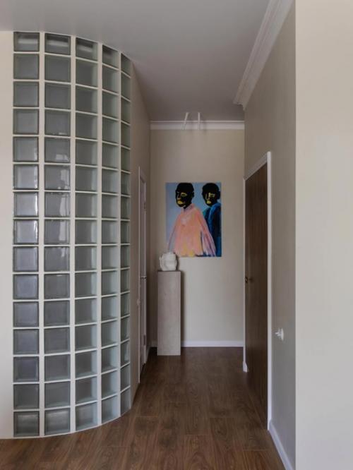 Реализованный интерьер квартиры, площадью 46 кв. 06