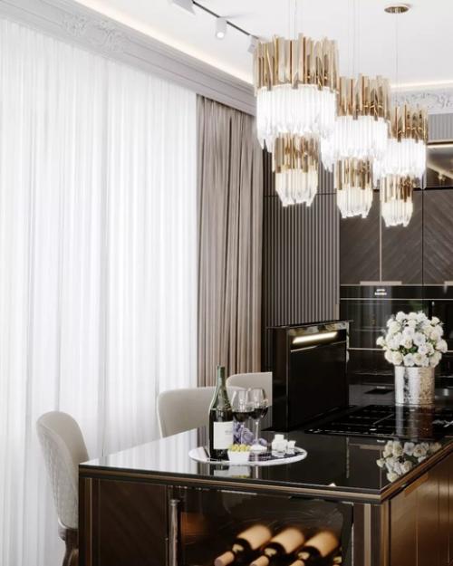 Два проекта с черными кухнями, которые доказывают, что черный цвет подходит для кухни. 04