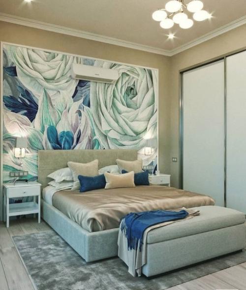 Вы только гляньте, какая роскошная спальня. 01