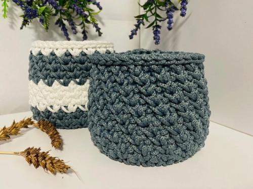 Вязаные корзины - это моя страсть, обожаю их вязать, дарить и видеть их в деле, полезный, стильный аксессуар для порядка и декора интерьера. 03 Вязаные корзины - это моя страсть, обожаю их вязать, дарить и видеть их в деле, полезный, стильный аксессуар для порядка и декора интерьера. 03