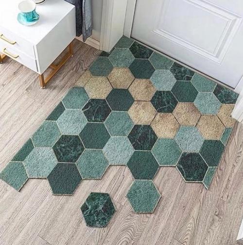 Коврики, имитирующие плитку. 07