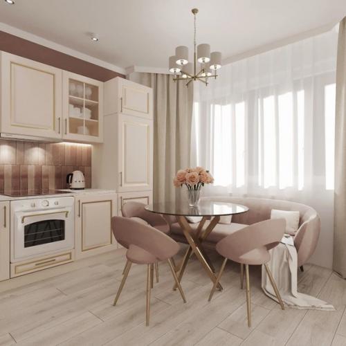 Дизайн - проект трехкомнатной квартиры в Москве.