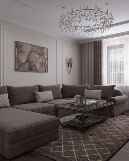 Проект 3-х комнатной квартиры, общей площадью 75 кв. 01