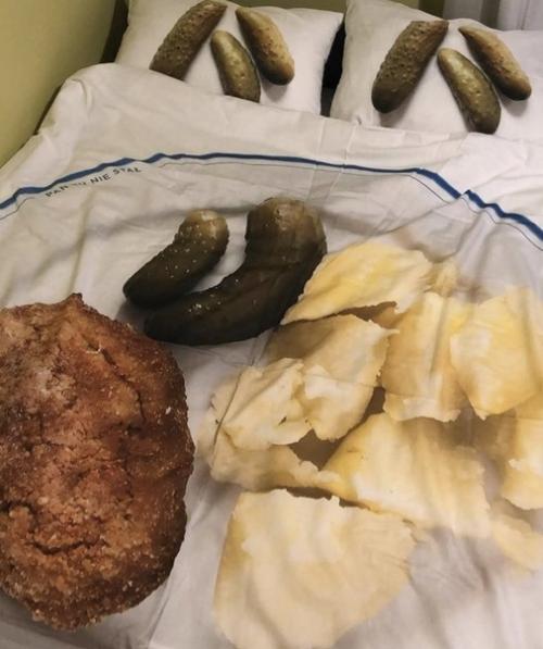 Постельное белье для тех, кто любит домашнюю еду.
