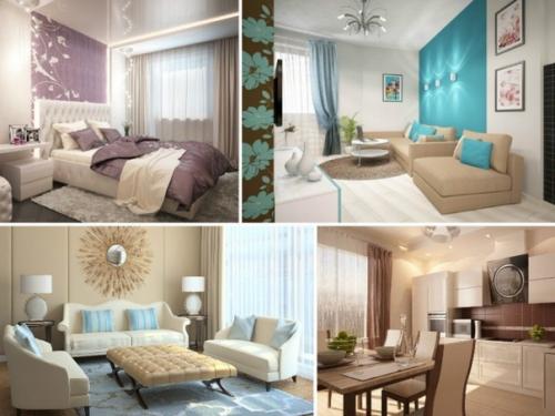 Интерьер в бежевых тонах. 02