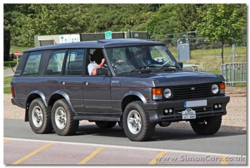 Range Rover 6 х 6 из 80-х - легендарный предшественник современных шестиколесных внедорожников. 03