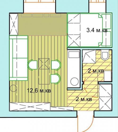 Дизайн - проект квартиры. 08