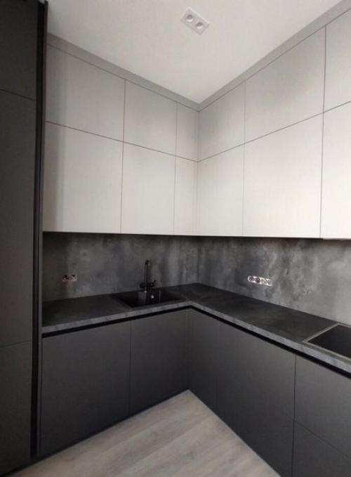 Кухня в минималистичном стиле. 04