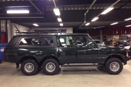 Range Rover 6 х 6 из 80-х - легендарный предшественник современных шестиколесных внедорожников. 02