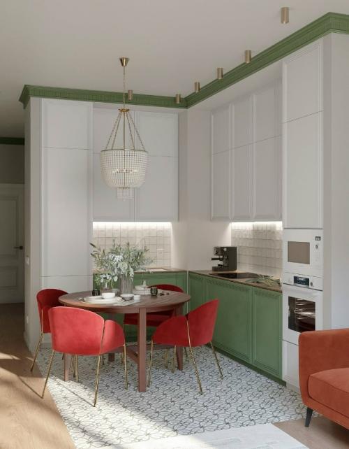 Дизайн проект трехкомнатной квартиры из санкт Петербурга для жизни ЖК малоохотинский, 70 кв.  