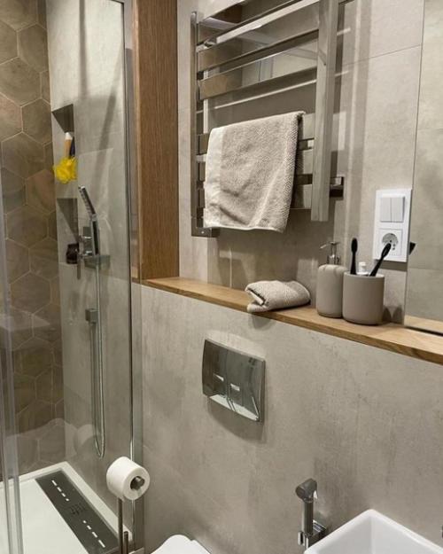 Современный интерьер. В спокойных оттенках. 08