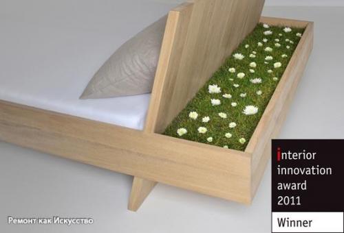 Студия Vitamin Design не совсем стандартную мебель для спальни разработала. 01