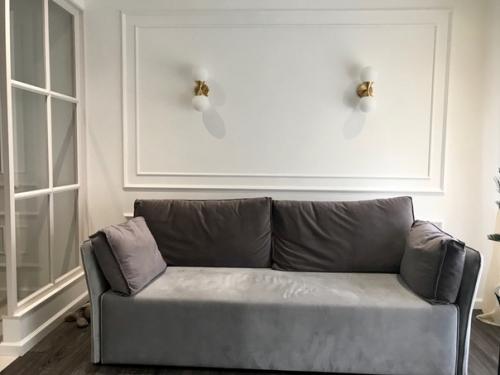 Фото реализации квартиры в Москве по проекту студии А + Б. 01