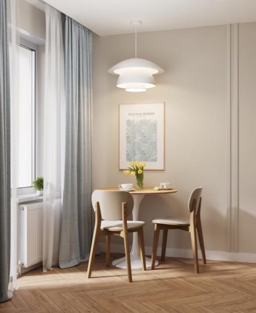 Ещё летом делала дизайн небольшой квартиры в Кирове для очаровательной заказчицы, где бы она могла останавливаться во время приездов. 05