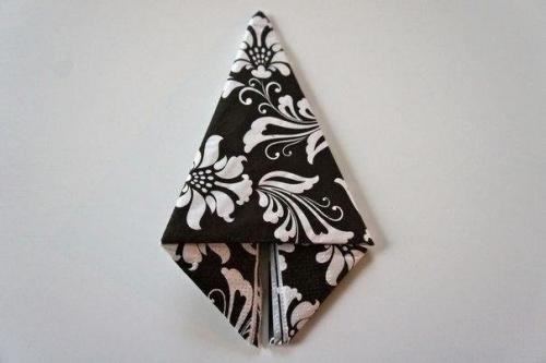 Как красиво подать салфетки? 04