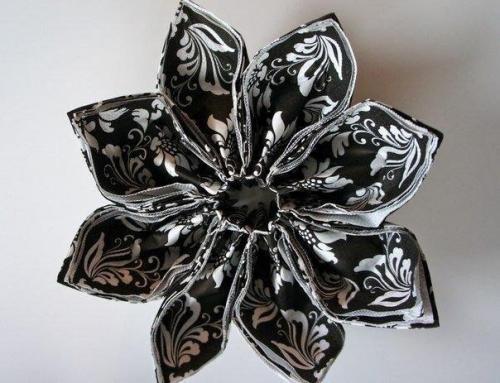 Как красиво подать салфетки? 07