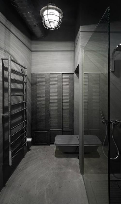 Эстетика лофта в старой киевской квартире. 04