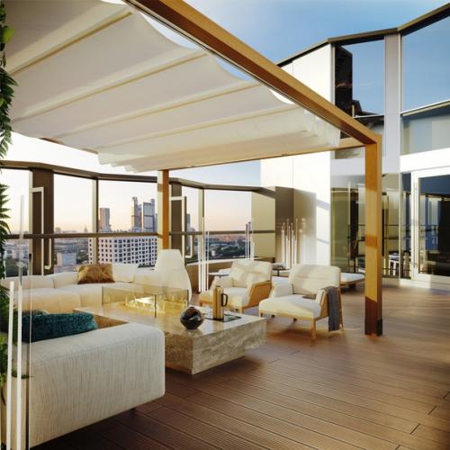 Новости берегового.  Эксклюзивные квартиры с террасами. 02