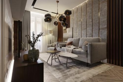 Мы оцениваем дизайн - проект 2 х комнатной квартиры 56 м 2. 06