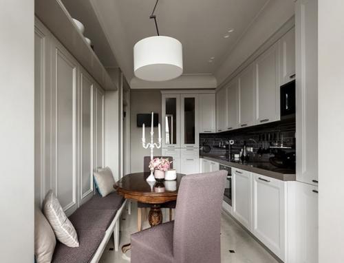 Спокойствие современного города: интерьер в нейтральных тонах в Москве. 03