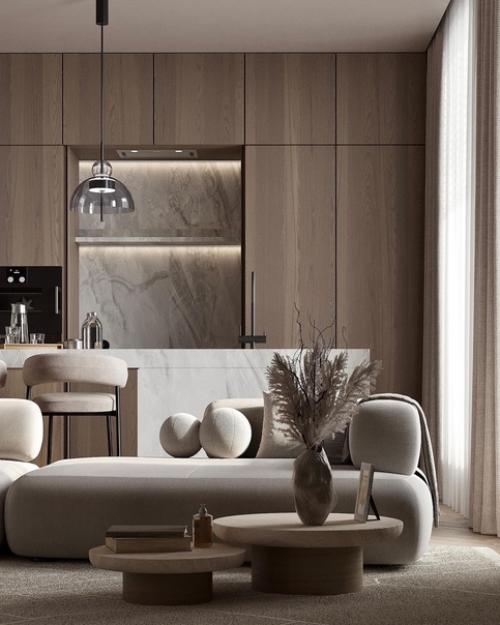 Кухня - гостиная 39 кв. 03