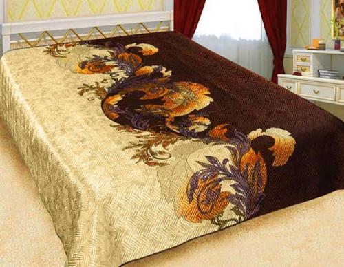 Покрывал Marianna из искусственного шелка с эффектом 3D. 02