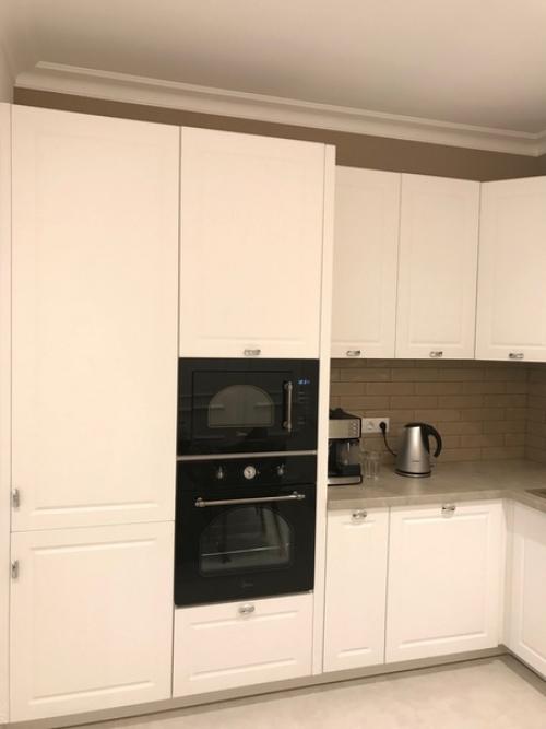 Фото реализации квартиры в Москве по проекту студии А + Б. 02