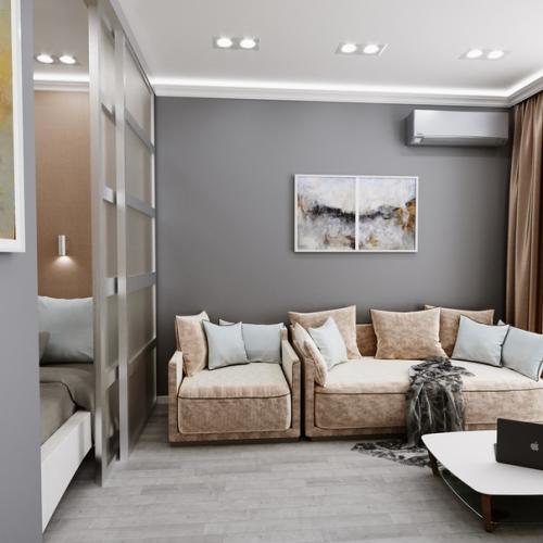 Однокомнатная квартира для молодой пары. 02