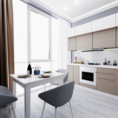 Однокомнатная квартира для молодой пары. 04