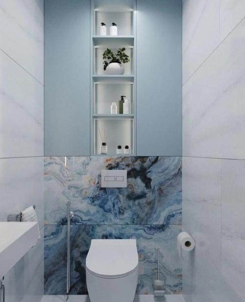 Различные варианты оформления ванной комнаты. 03