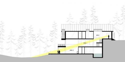 Дом на сложном рельефе в Тюмени. 08