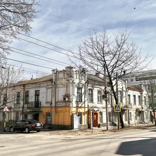 В 1913 г. обновленныи дом Назарова выглядел чересчур авангардно для патриархального Кишинева. 08