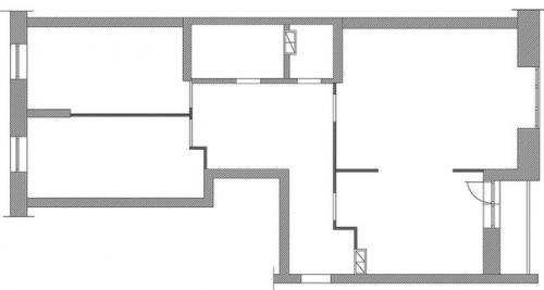 Дизайн - проект интерьера трехкомнатной квартиры Клубника, Пионы и Седьмое Небо (г. Санкт-петербург). 09